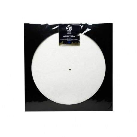 Audio Anatomy VINYL SLIPMAT LEATHER WHITE 1,5 MM WHITE