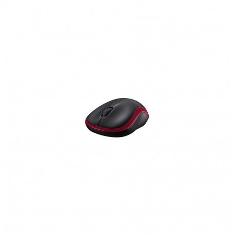 Logitech M185 dark red
