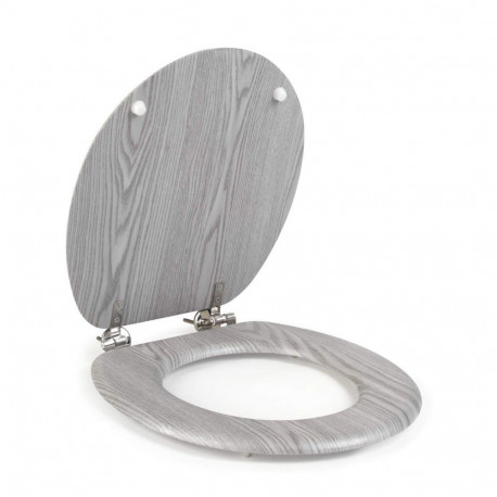 Beldray LA00000074GRYPEU7 Wooden Toilet Seat