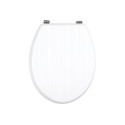 Beldray LA033758WFPEU7 Tongue & Groove Toilet Seat