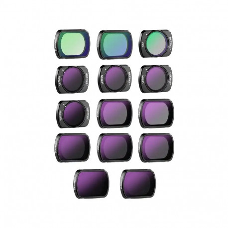 Filter kit for DJI Osmo Pocket 3 Neewer FL-P10 (ND8~1000,LPR,MIST1/4 ,CPL,ND8/PL~ND64/PL