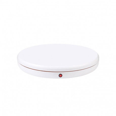 Rotating display stand Puluz 45 cm (white)