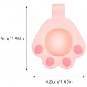 Kaitseümbris Cat Paw AirTag, roosa