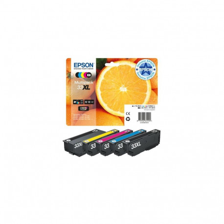 Epson Oranges 33XL Claria Premium Multipack 5-colours Ink