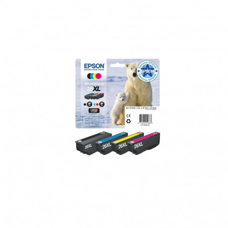 Epson Polar bear 26XL Claria Premium Multipack 4-colours Ink