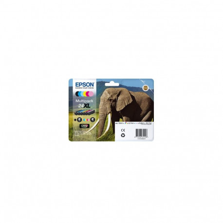 Epson Elephant 24XL Claria Photo HD Single Light Cyan Ink