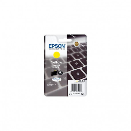 Epson 407L Keyboard DURABrite Ultra Single Yellow Ink