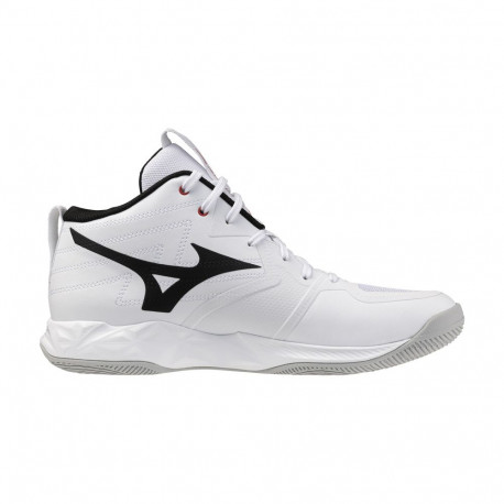 Võrkpallijalatsid Mizuno WAVE MOMENTUM PRO MID (U) valge/must  - 42