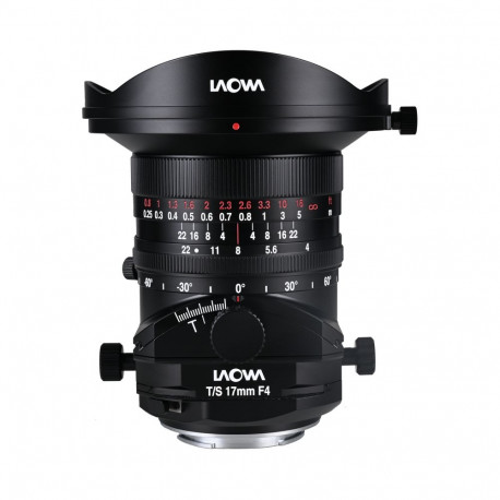 Laowa objektiiv 17mm f/4 Zero-D kallutus- ja nihutus Sony FE