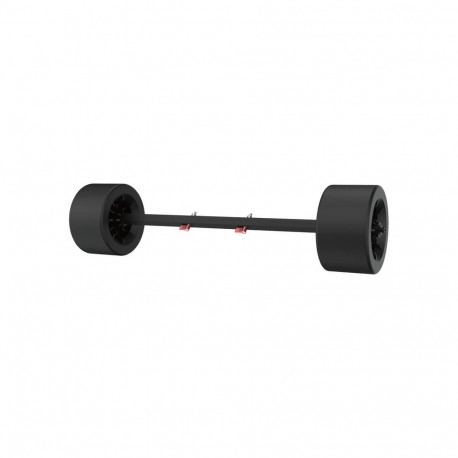 Transport Wheel Set - Waydoo EVO 130L Mover-L Transport Wheels for eFoil Boards - Black