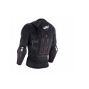 Chest and Back Protector - Leatt ReaFlex Body Protector, Hardshell, Adjustable Straps, Black