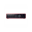 Audio Interface - Focusrite Scarlett 18/16 4th Gen, 4 XLR Inputs, USB Type-C, Black