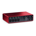 Audio Interface - Focusrite Scarlett 18/16 4th Gen, 4 XLR Inputs, USB Type-C, Black