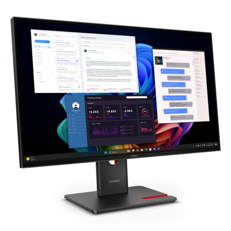Monitor - Lenovo ThinkVision T27UD-40 27" 4K IPS, USB-C, HDMI 2.1, Black
