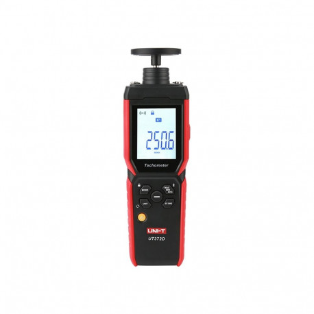 Measuring Tool - Uni-T UT372D Bluetooth Tachometer, RPM, Surface Speed, Data Logging, Black