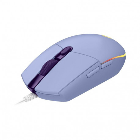 Gaming Mouse - Logitech G102 LIGHTSYNC Wired 8000 DPI RGB Purple