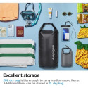 Spigen A630 UNIVERSAL WATERPROOF BAG BLACK