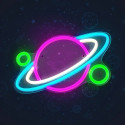 Neon PLEXI LED PLANET multicolor FPNE05X Forever Light