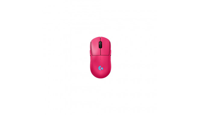 Logitech G Pro 2 Lightspeed Wireless Gaming Mouse RF Wireless 44000 DPI, Magenta
