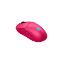 Logitech G Pro 2 Lightspeed Wireless Gaming Mouse RF Wireless 44000 DPI, Magenta