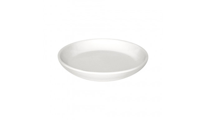CERAMIC PLATE EMI D13 WHITE MATT
