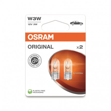 CAR LIGHT 2821-02B 3W 12V W2.1X9.5D