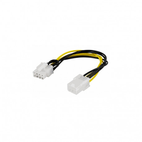 Deltaco Adapter 6-pin PCI-Express to 8-pin PCI Express 10 cm