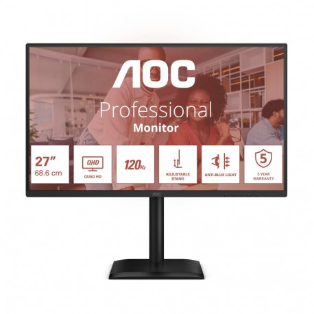 Monitor Q27E4CV 27-tolline IPS 120Hz HDMI DP USB-C RJ45