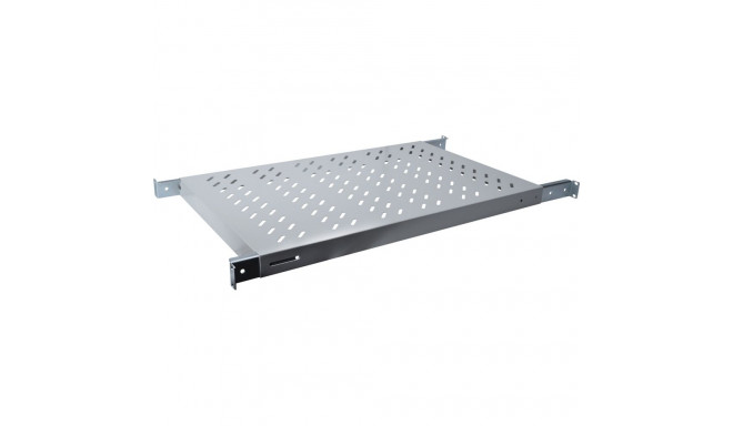 Fikseeritud riiul 700mm 1HE, hall