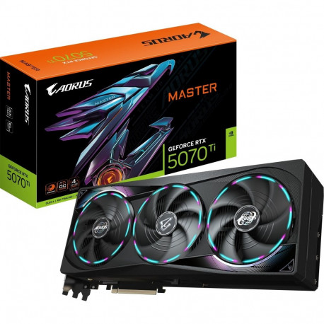 GeForce RTX 5070 Ti AORUS MASTER 16G (DLSS 4, 3x DisplayPort, 1x HDMI 2.1)