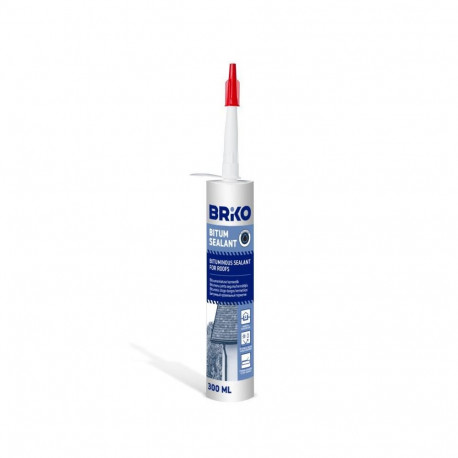 BRIKO hermeetik ROOFSEAL bituumpõhine 300ML