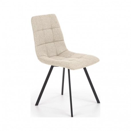 DINING ROOM CHAIR BEIGE 55X45X86CM