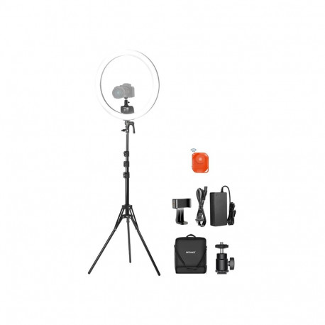 Neewer SRP18C 17cm Selfie Kit with Round LED Phone Light