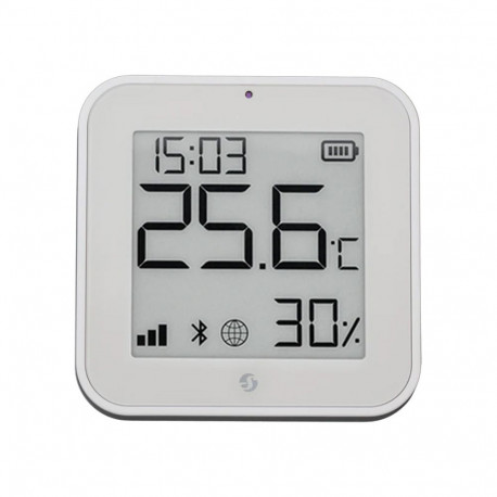 ZigBee Shelly BLU H&T ZB Temperature and Humidity Sensor (White)