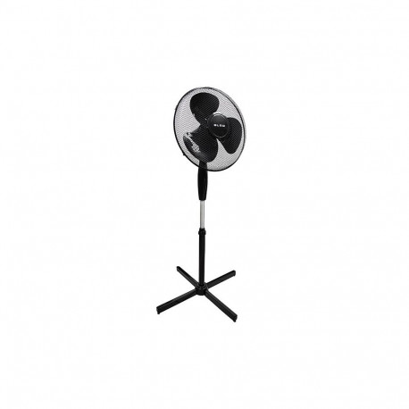 Home & Kitchen Appliances - Blow Standing Fan 16" 3 Speed Metal Oscillation 55W Black