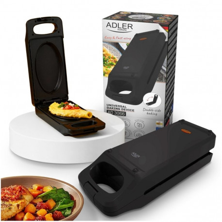 Home & Kitchen Appliances - Adler AD 3066 Multifunction Grilling Appliance 750 W Black