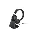 Headset - Jabra Evolve2 65 Wireless USB Type-A Bluetooth 30m Range 24h Battery Black