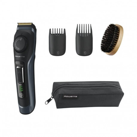 Rowenta habemetrimmer TN3804E0 Virtuo juhtmevaba 39 pikkusastet, must/sinine