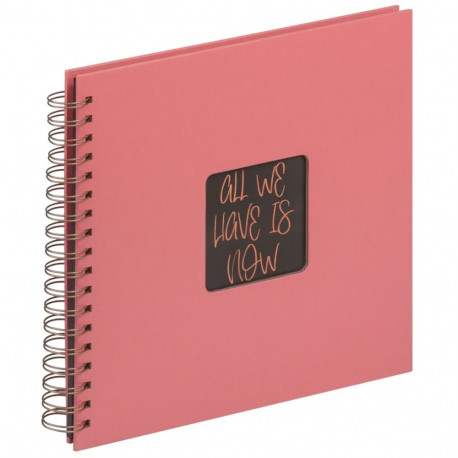 Walther album SA-108-LC Fun 26x25 40 leheküljega, Living Coral