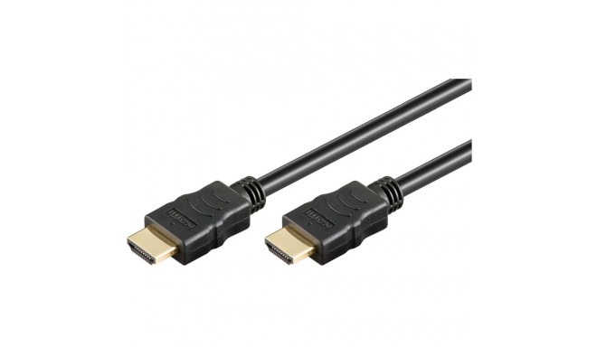 Goobay 80102 HDMI HighSpeed Cable with Ethernet | Soft | 1.5 m
