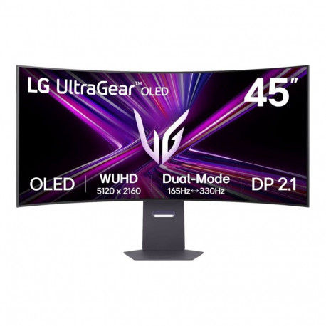 LG 45GX950A-B UltraGear 45" OLED WUHD Curved 5120x2160/21:9/0.03ms/275cd/m2/DisplayPort HDMI Headpho