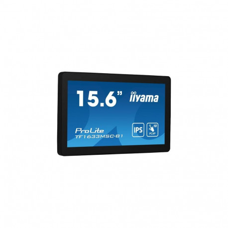 iiyama ProLite TF1633MSC-B1 computer monitor 39.6 cm (15.6") 1920 x 1080 pixels Full HD Touchsc