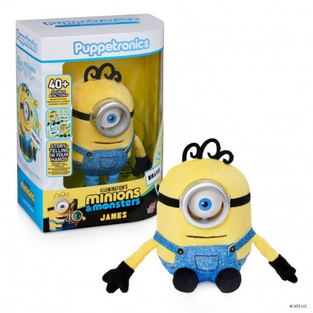 REAL FX MINIONS Palm Puppetronic interaktiivne mänguasi - James