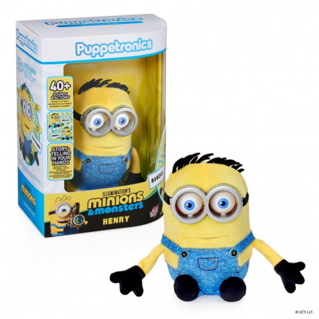 REAL FX MINIONS Palm Puppetronic interaktiivne mänguasi - Henry