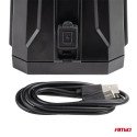 LED-töö- ja hoiatustuli 15W akuga