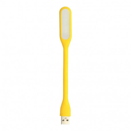 Mini LED Lamp Silicone USB Yellow