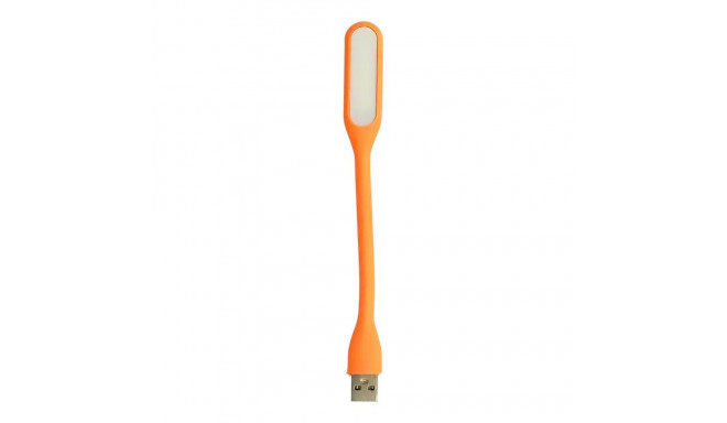 Mini LED Lamp Silicone USB Orange