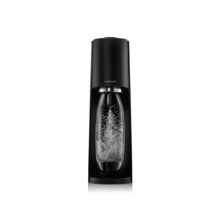 SodaStream Soda Maker Terra black Schwarz QC with CO2 & 1L PET bottle (1012811411)