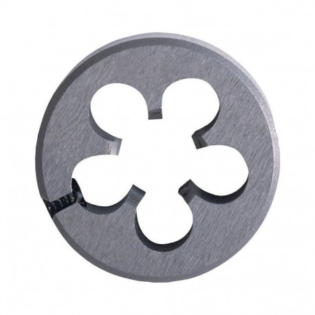 HSS ISO Die, C form, M6x1,0 Ø25,4mm, bright uncoated