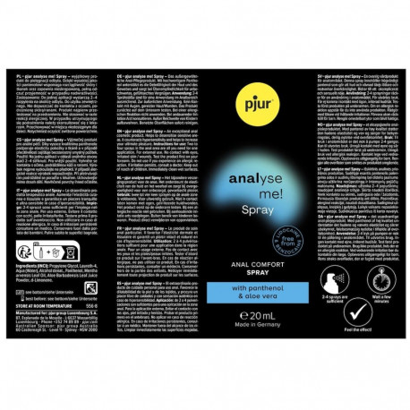 Spray analny znieczulający Analysme! 20ml Pjur